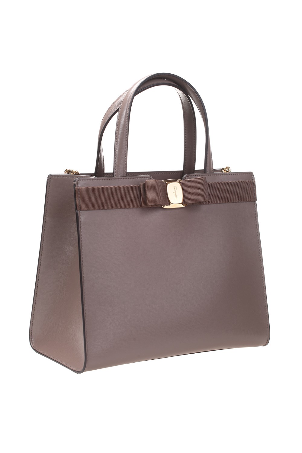 shop SALVATORE FERRAGAMO  Borsa: Salvatore Ferragamo tote bag Fiocco Vara (M).
Realizzata in morbido vitello dalla grana naturale.
Decorata da un inserto in gros grain e dal fiocco Vara con placca centrale in metallo dorato.
Interno foderato con tasche piatte.
Tracolla in pelle e catena dorata.
Dimensioni: Altezza 20 cm  Lunghezza 25 cm  Profondità 14 cm.
Composizione: 100% pelle di vitello.
Fabbricato in Italia.. 21I290 VARA-009741078 number 1956398